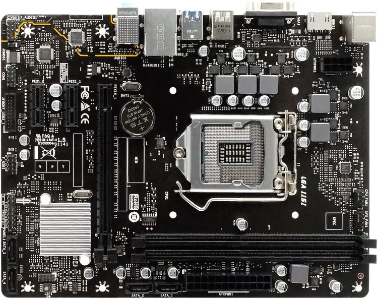 BIOSTAR H310MHP, Socket 1151, Intel® H310 (9th/8th Gen CPU), Dual 2xDDR4-2666, CPU Intel graphics, VGA, HDMI, 1xPCIe X16, 4xSATA3, 2xPCIe X1, ALC887 HDA, RTL8111H GbE LAN, 4xUSB3.1, 95W, mATX 4