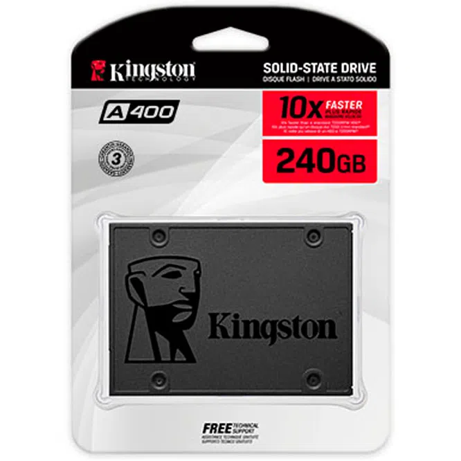 Накопитель SSD Kingston A400, 240 ГБ 4