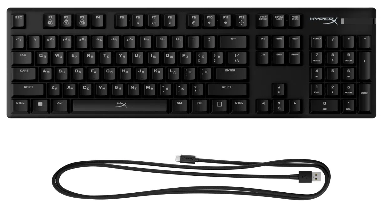 Tastatură HyperX Alloy Origins RGB (HX-KB6RDX-RU) 2