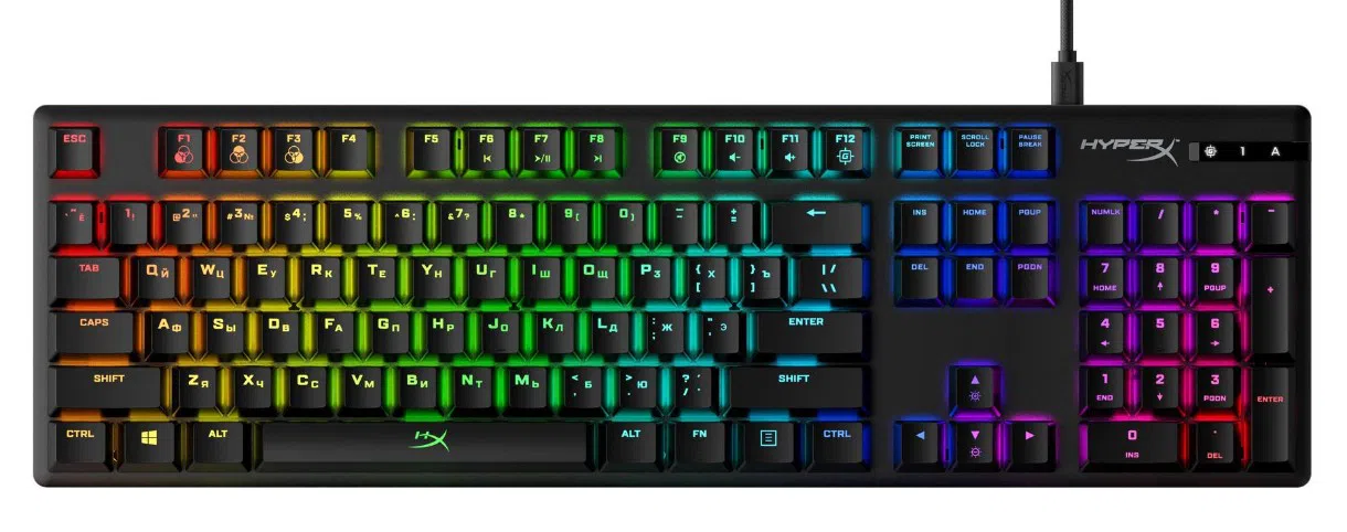 Tastatură HyperX Alloy Origins RGB (HX-KB6RDX-RU)