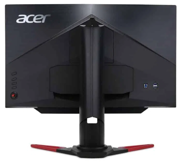 27.0" Игровой монитор ACER Predator Z271U [UM.HZ1EE.001] / Curved / 1ms / 144Hz / Black/Red