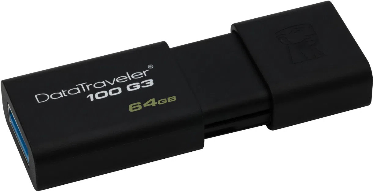 USB Flash Drive Kingston DataTraveler 100 G3 64Gb (DT100G3/64GB)