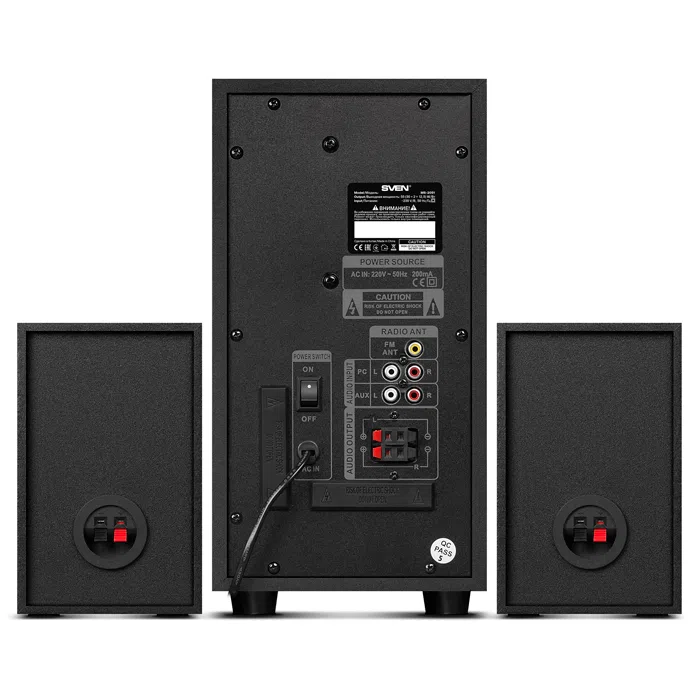 Компьютерные колонки Sven MS-2051 Black 2