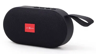 Gembird SPK-BT-11, Bluetooth Portable Speaker, 3W RMS, Bluetooth v.4.2, microSD, built-in lithium battery - 400 mAh, ability to control the tracks, Headset mode, Black