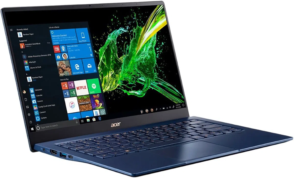 Laptop Acer Swift 5 SF514-54GT-58Z3 Charcoal Blue 2