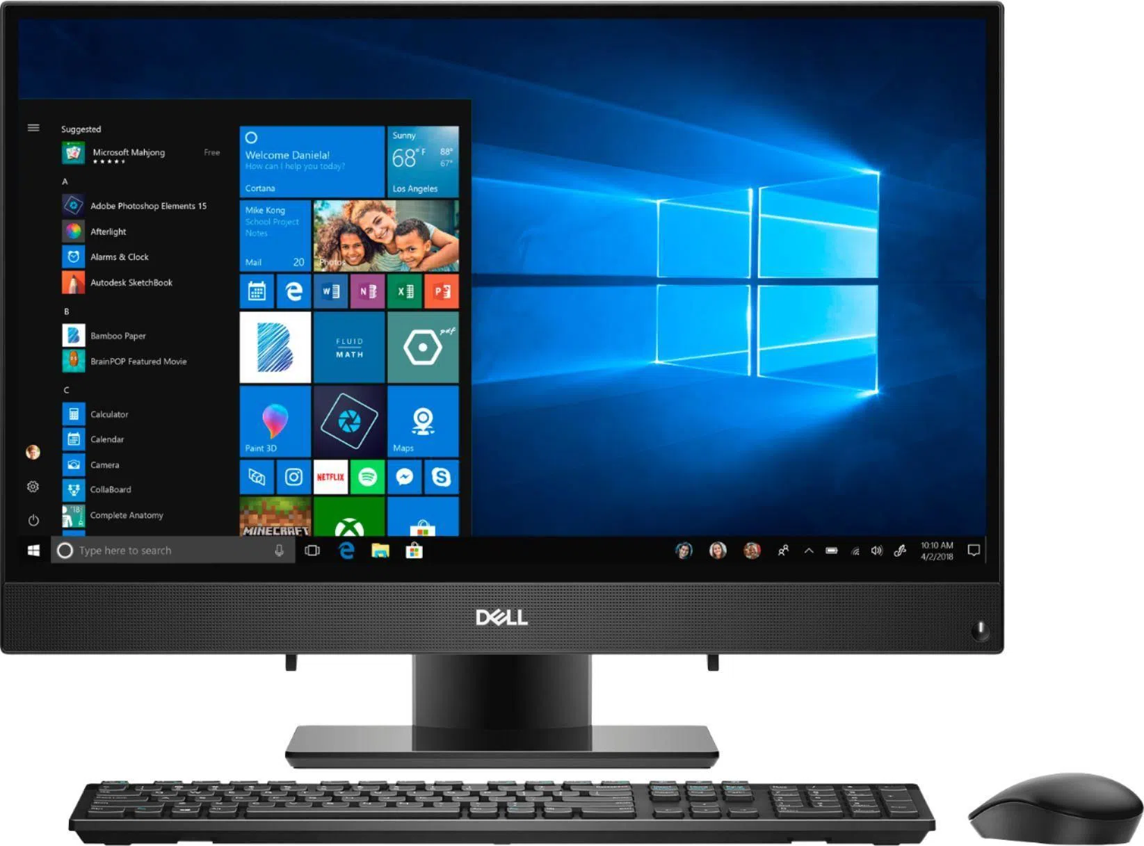 All-in-One PC 23,8" DELL lnspiron 35477 / lntel Core i3 / 8GB / 1TB / Black