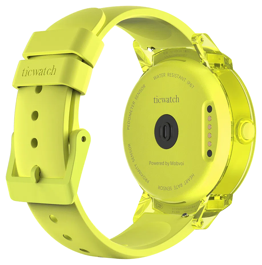 Smartwatch Mobvoi Ticwatch E Yellow 5