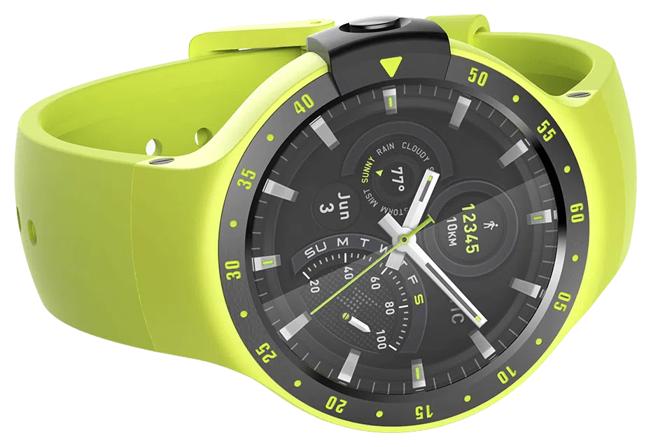Smartwatch Mobvoi Ticwatch S Yellow 3