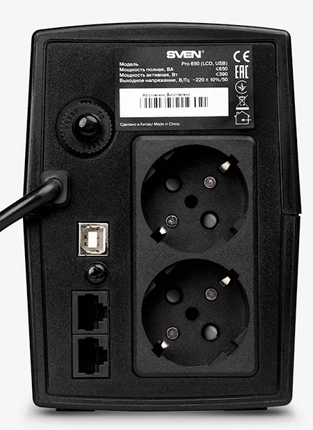 Sursă de alimentare neîntreruptibilă Sven Pro 650 3
