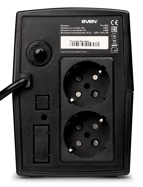 Источник бесперебойного питания Sven Pro 800 3
