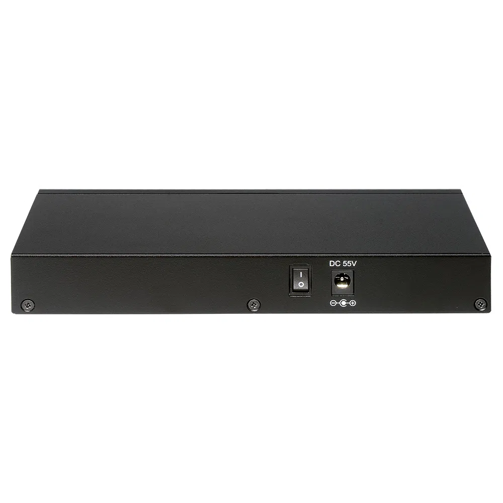 EDIMAX GS-3005P, 5-Port Gigabit Desktop PoE Switch, 5 Gigabit LAN ports including 4 PoE ports, Up to 30W per port (Total 72W) for powering PoE-enabled devices, Long range PoE power delivery distance extending up to 200 meters, steel case