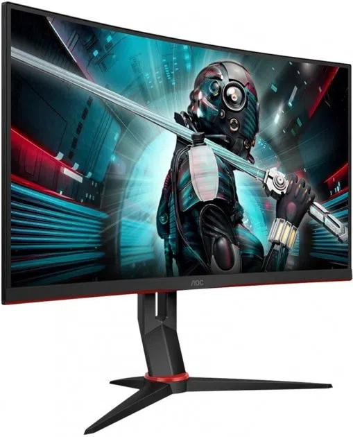 27.0" AOC VA LED CQ27G2U/BK Curved QHD Borderless Black (1ms 3000:1 2
