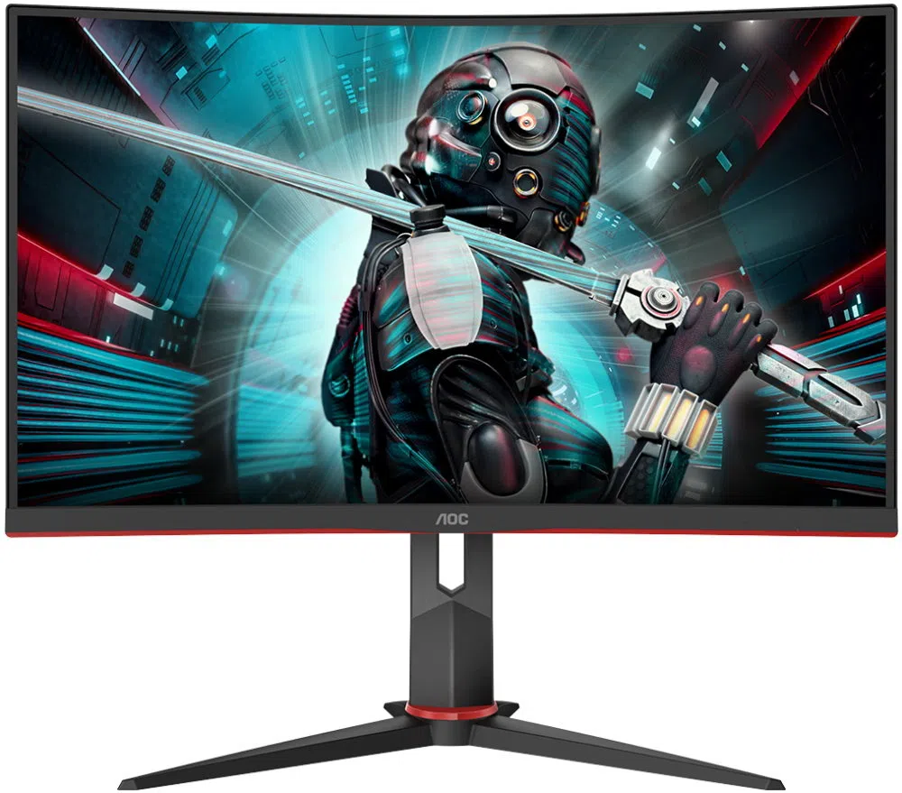 27.0" AOC VA LED CQ27G2U/BK Curved QHD Borderless Black (1ms 3000:1