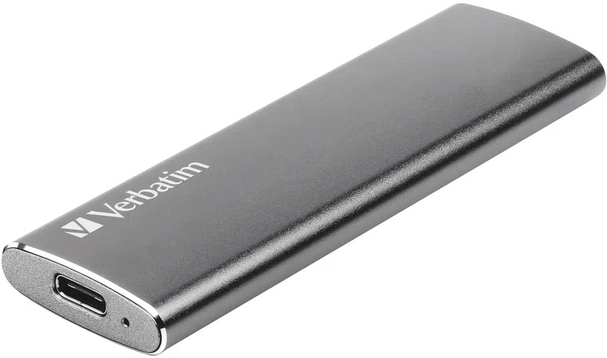 Внешний SSD накопитель Verbatim Vx500, 240 ГБ, Серебристый 2