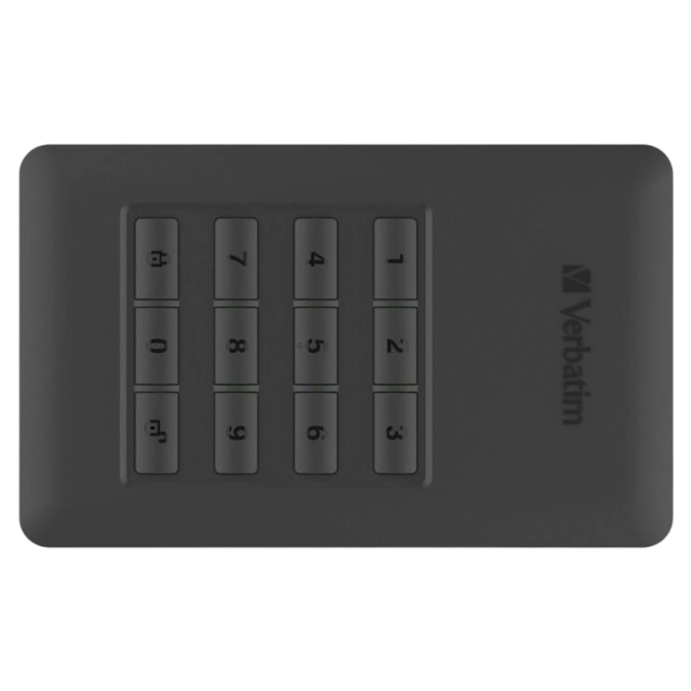HDD portabil extern Verbatim "Store 'n' Go with Keypad Access", 2 TB, Black