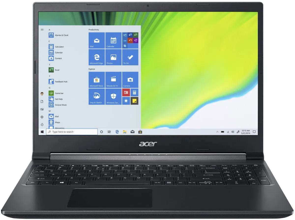 Laptop Acer Aspire A715-75G-71GY Charcoal Black