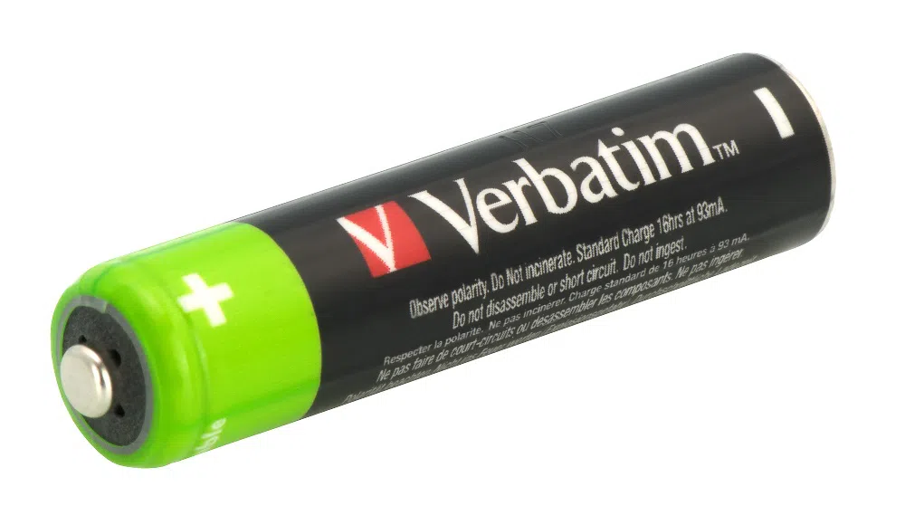 Verbatim Rechargeable Battery AAA, 4pcs