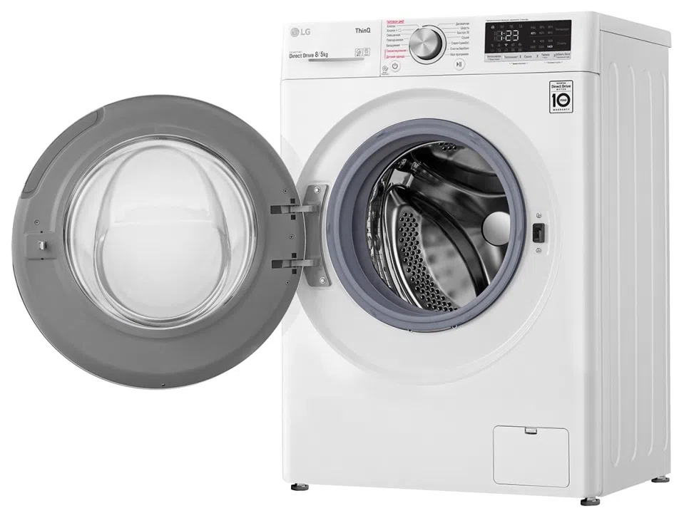Стиральная машина LG F4V5TG0W White 3