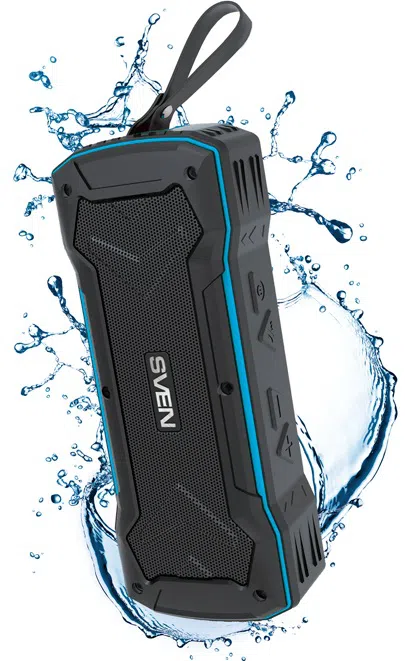 Портативная акустика Sven PS-220 Black/Blue 7