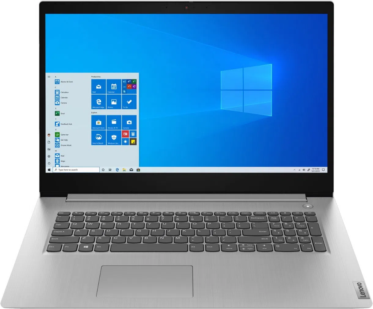 Laptop Lenovo IdeaPad 3 17ADA05 Platinum Grey (Silver 3050U 4Gb 256Gb FreeDOS) 3