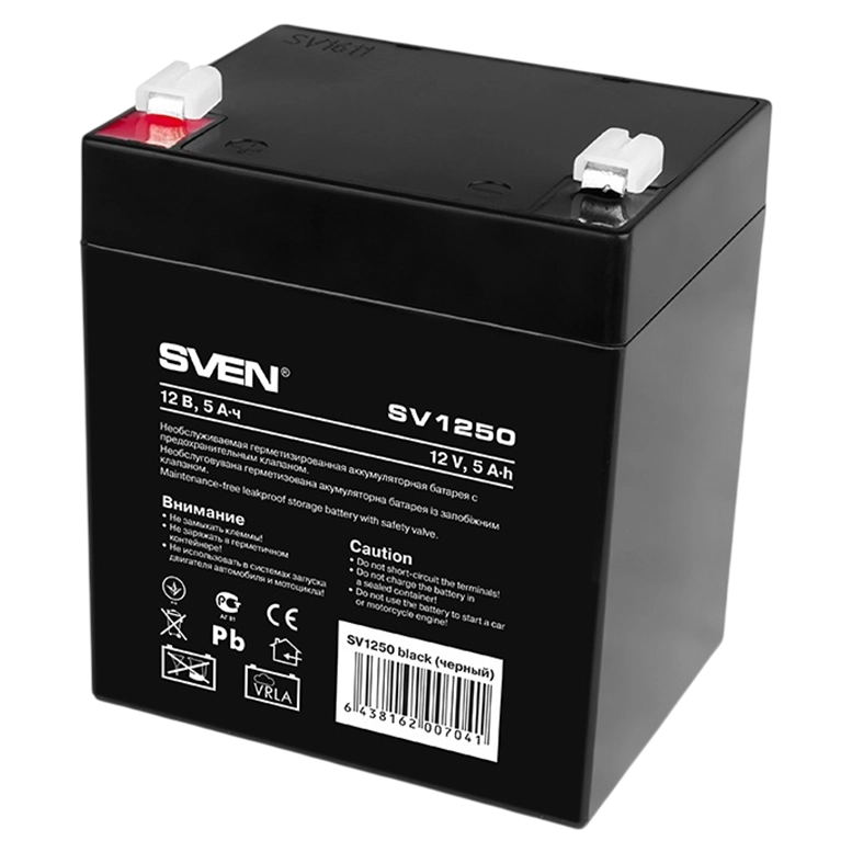 Батарея для ИБП Sven SV1250, Black