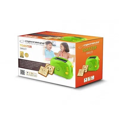 Prajitor de piine Esperanza Smiley EKT003 Green 3