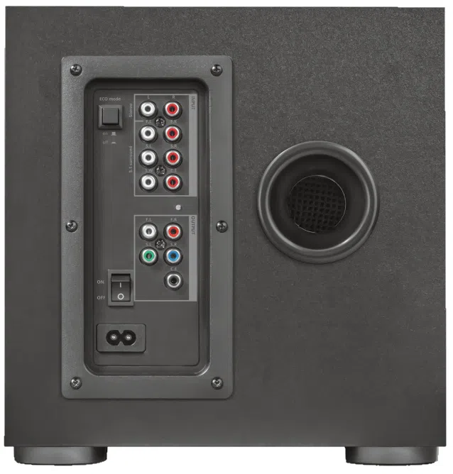 Компьютерные колонки Trust GXT 658 Tytan 5.1 Surround Black (21738) 4
