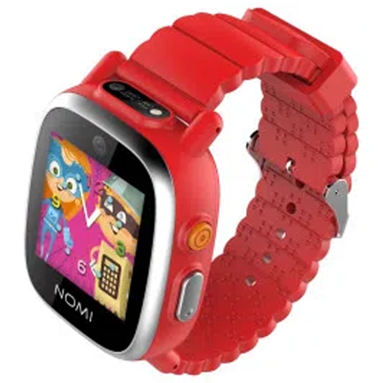 Умные часы для детей Nomi Kids watch Heroes W2s Red 8