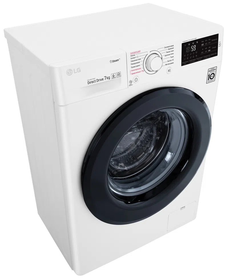 Стиральная машина LG F2M5HS6W White 5