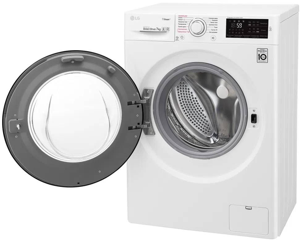 Стиральная машина LG F2M5HS6W White 4