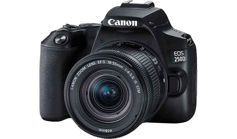 DSLR Camera CANON EOS 250D 18-55 IS STM Black (3454C007) 4