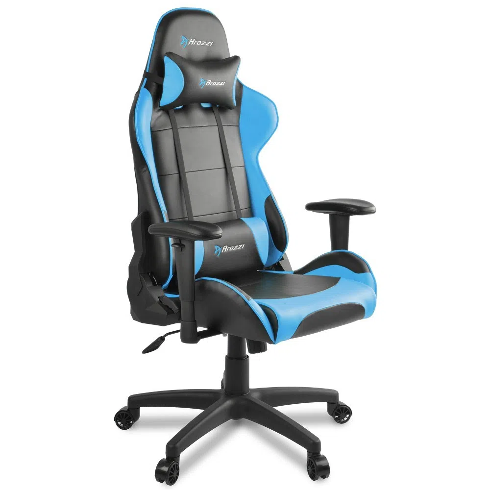 Офисное кресло Arozzi Verona V2 Black/Blue 3