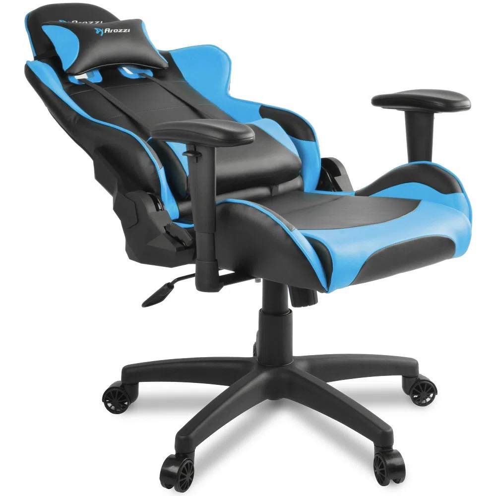 Офисное кресло Arozzi Verona V2 Black/Blue 2