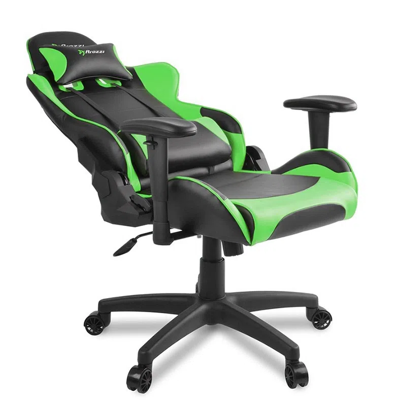 Офисное кресло Arozzi Verona V2 Black/Green 3