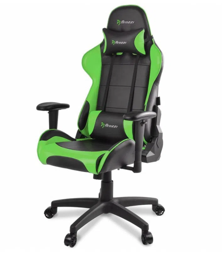 Офисное кресло Arozzi Verona V2 Black/Green