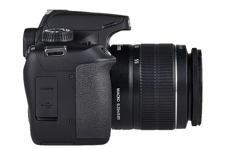DSLR Camera CANON EOS 2000D 18-55 DC III Black (2728C007) 4