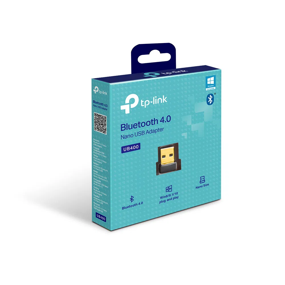 TP-LINK UB400, USB Bluetooth v 4.0 dongle, Ultra small size, USB2.0