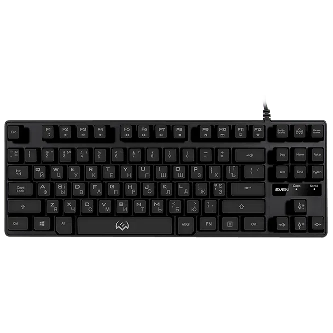 Клавиатура Sven KB-G7400, Проводная, Черный 2