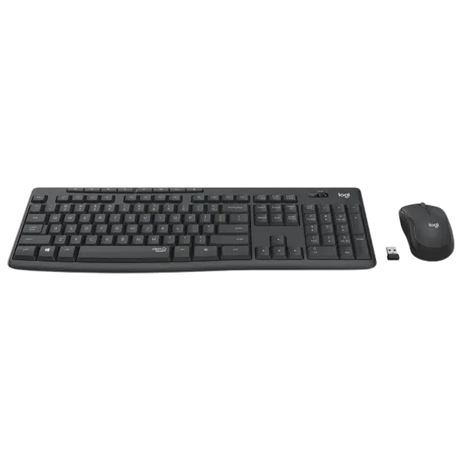 Tastatura & Mouse Logitech MK295, Fara fir, Negru 2