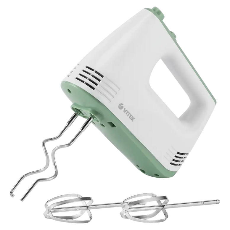 Миксер Vitek VT-1405, Белый/Зеленый
