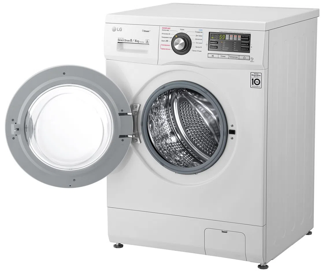 Maşina de spălat rufe LG F1496ADS3 White 3