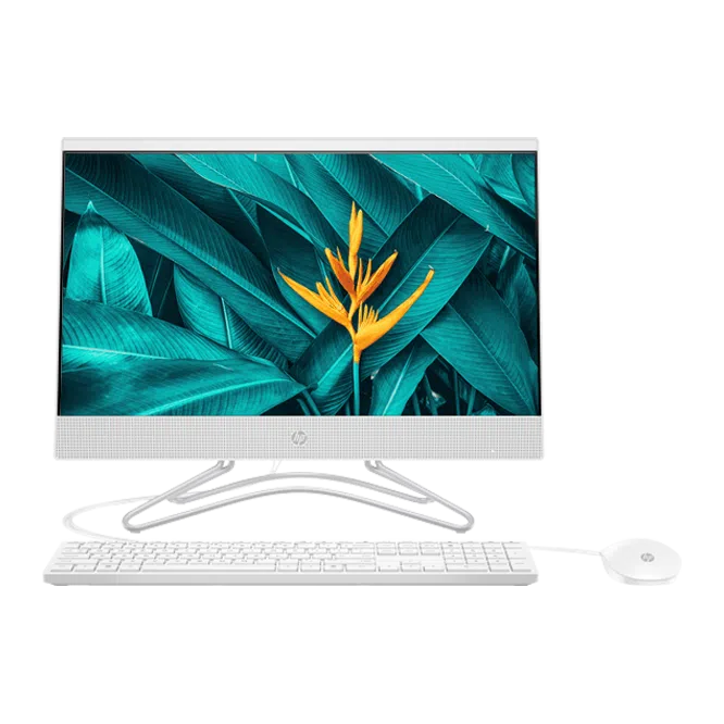 HP AIO 200 G4 White (21.5" FHD IPS Intel Pentium J5040 2.0-3.2GHz, 4GB, 1TB, DVD-RW, DOS)