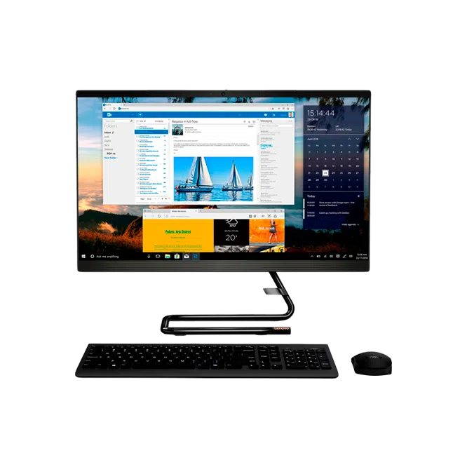 Lenovo AIO IdeaCentre 3 24IMB0 Black (23.8" FHD IPS Core i7-10700T 2.0-4.5GHz, 16GB, 512GB, No OS)