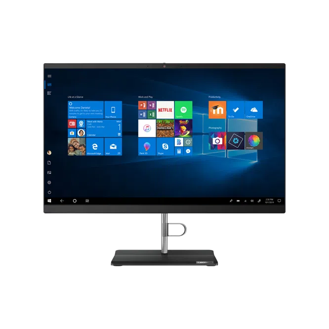 Моноблок Lenovo AIO V30a 24IML, Черный 2