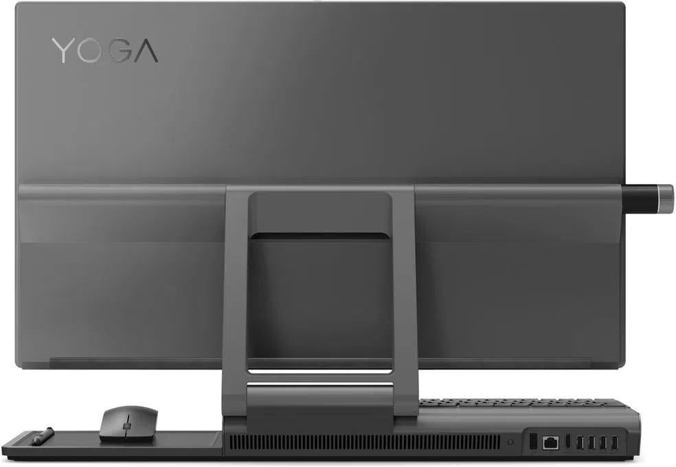 Sistem Desktop Lenovo Yoga A940-27ICB Grey (TS i5-9400 16Gb 256Gb + 1Tb W10P) 4