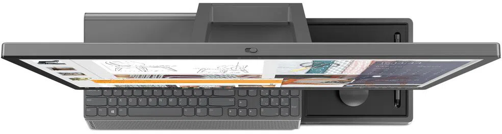 Sistem Desktop Lenovo Yoga A940-27ICB Grey (TS i5-9400 16Gb 256Gb + 1Tb W10P) 2