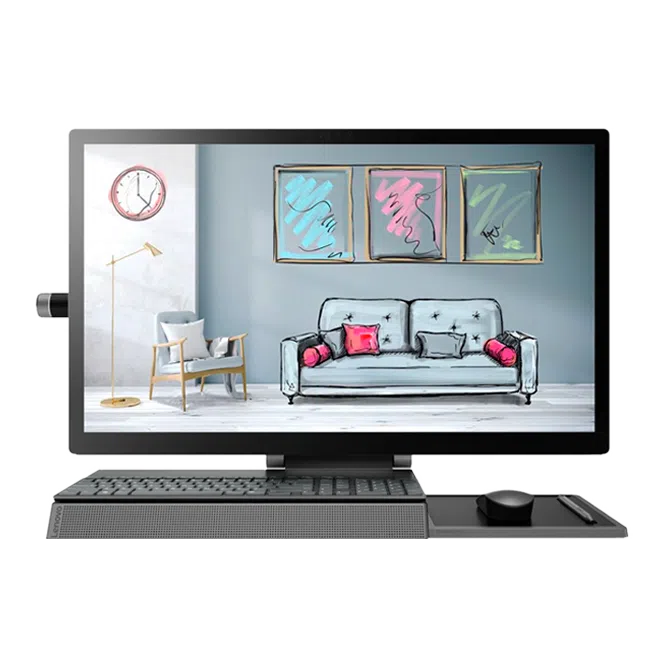 Lenovo AIO Yoga A940-27ICB Grey (27" UHD IPS Touch Core i7-9700 3.0-4.7GHz, 32GB, 512GB+2TB, W10P)