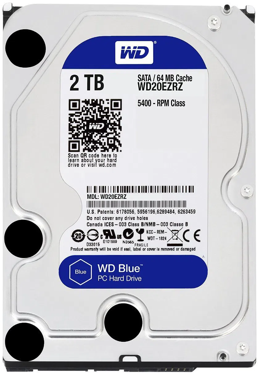 HDD Western Digital Blue 2Tb (WD20EZRZ) 2