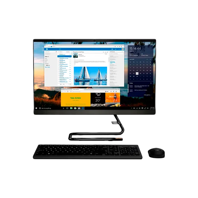 Моноблок Lenovo AIO IdeaCentre A340-22IGM, Черный