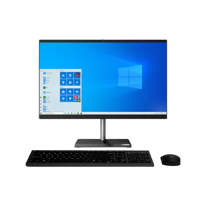 Lenovo AIO V50a 24IMB Black (23.8" FHD IPS Touch Intel Core i5-10400T 2.0-3.6GHz, 8GB, 256GB, W10P)